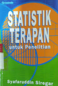 Statistik terapan untuk penelitian