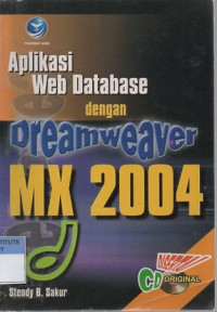 Aplikasi WEB database dengan dreamweaver MX 2004