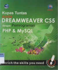 Kupas tuntas adobe dreamweaver cs5 dengan pemrograman php dan mysql