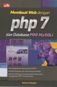 Membuat web dengan php 7 dan database pdo mysqli