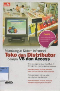 Membangun sistem informasi toko dan distributor dengan VB dan Access