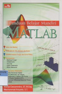 Panduan belajar mandiri matlab