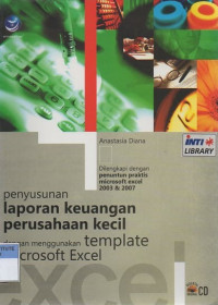 Penyusunan laporan keuangan perusahaan kecil dengan menggunakan template microsoft excel