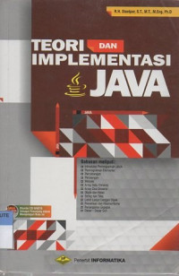 Teori dan implementasi java