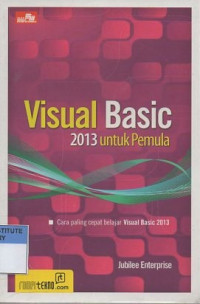 Visual basic 2013 untuk pemula