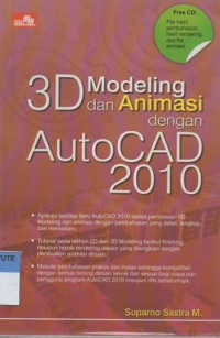 3D modeling dan animasi dengan autocad 2010