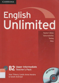 English unlimited B2 upper intermediate teacher's pack