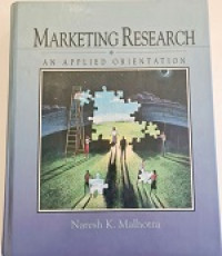 Marketing research: an applied orientation