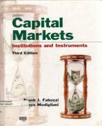 Capital markets: institutions and instruments