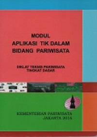 Modul aplikasi TIK dalam bidang pariwisata