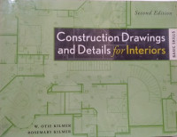 Construction drawings and details for interiors
