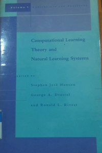 Computational learning theory and natural learning systems