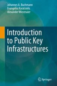 Introduction to public key infrastuctures