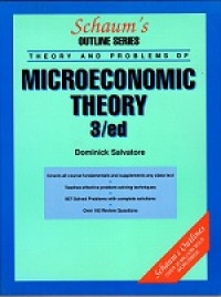 Theory and problems of microeconomic theory