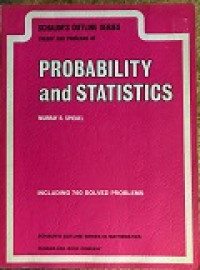 Theory and problems of probability and statistics