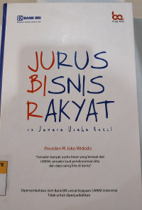 Jurus bisnis rakyat: 12 jawara usaha kecil