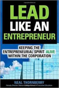 Lead like an entrepreneur