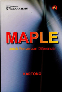 Maple untuk persamaan diferensial