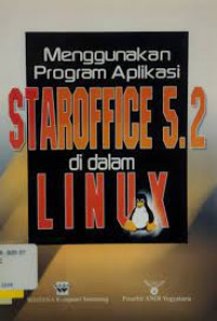 Menggunakan pogram aplikasi Staroffice 5.2 di dalam linux