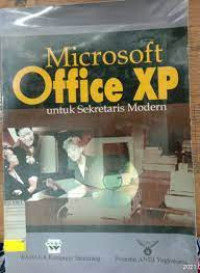 Microsoft office XP untuk sekretaris modern