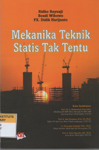 Mekanika Teknik Statis Tak Tentu