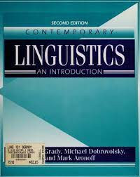 Contemporary linguistics: an introduction