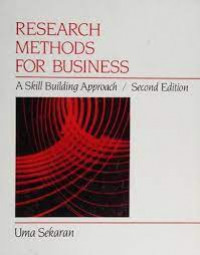 Research methods for business: a skill-building approach