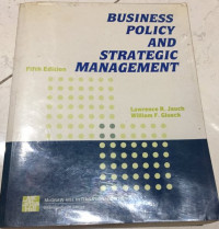 Business policy and strategic management