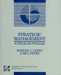 Strategic management: a focus on process