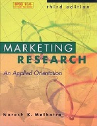 Marketing research: an applied orientation