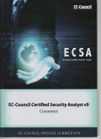 ECSA: EC-Council Ceritifed Security Analyst v9. Courseware