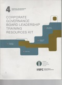 Corporate governance board leadership training resource kit. Part 4: financial stewardship and accountability