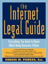 The internet legal guide : everything you need to know when doing business online