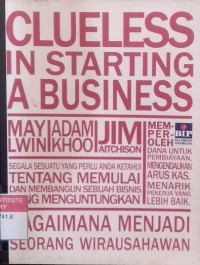 Clueless in starting a business