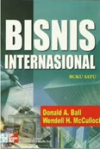 Bisnis internasional : buku satu