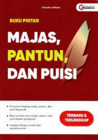 Buku pintar majas, pantun, dan puisi