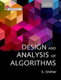 Design and analysis of algorithms