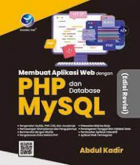 Membuat aplikasi web dengan php dan database mysql