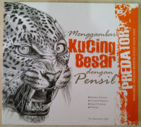 Menggambar kucing besar dengan pensil