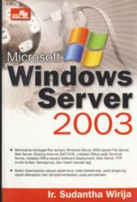 Microsoft windows server 2003