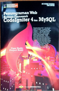 Pemrograman web berbasis framework codeigniter 4 dan mysql, code study : project hotel