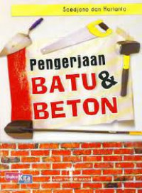 Pengerjaan batu dan beton