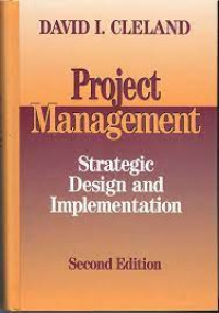 Project management : strategic design and implementation