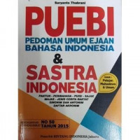 Puebi pedoman umum ejaan bahasa indonesia & sastra indonesia