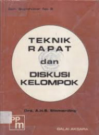 Teknik rapat dan diskusi kelompok