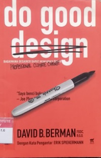 Do good design: bagaimana desainer dapat mengubah dunia