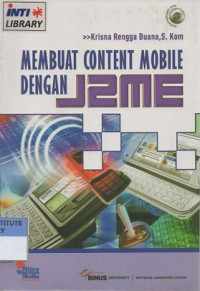 Image of Membuat content mobile dengan j2me