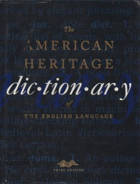 Image of The american heritage dictionary of the english language