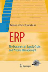 Image of ERP the dynamics of supply chain and process management